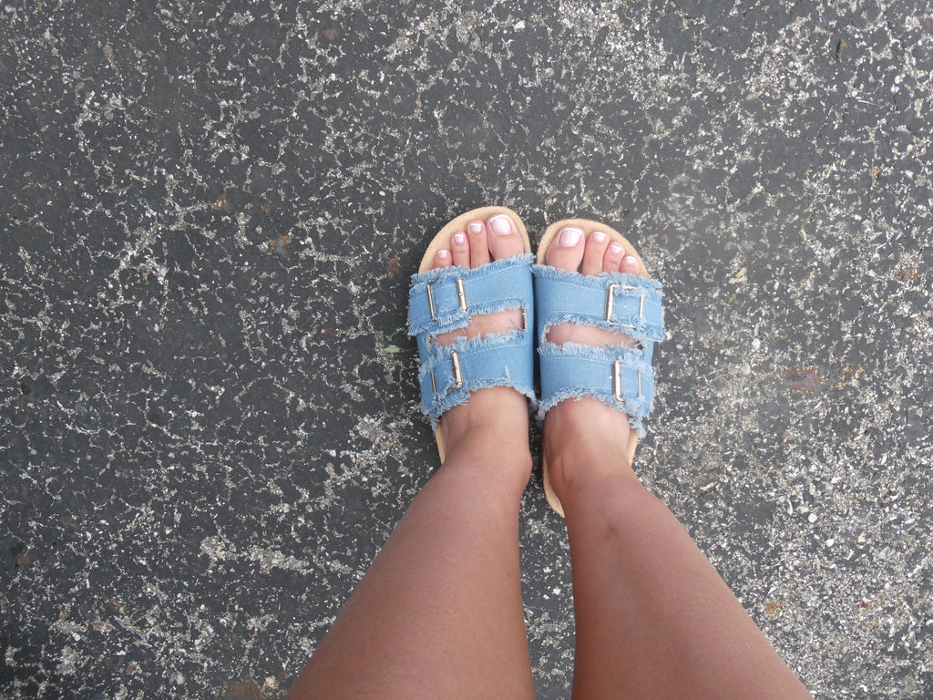 Denim Slip On