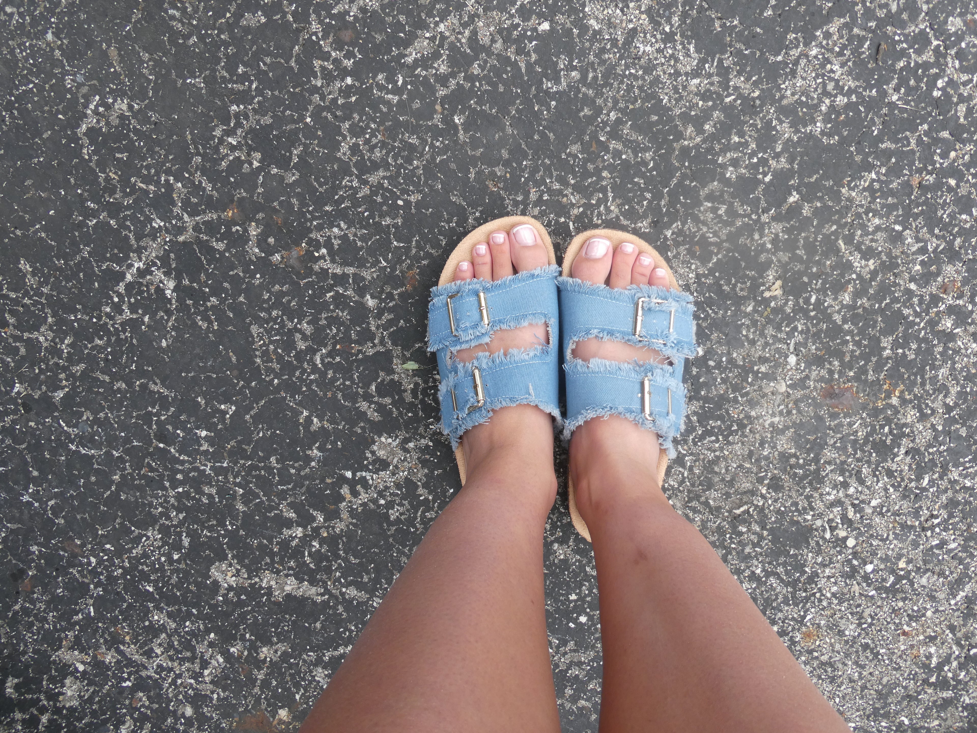 Denim Slip On