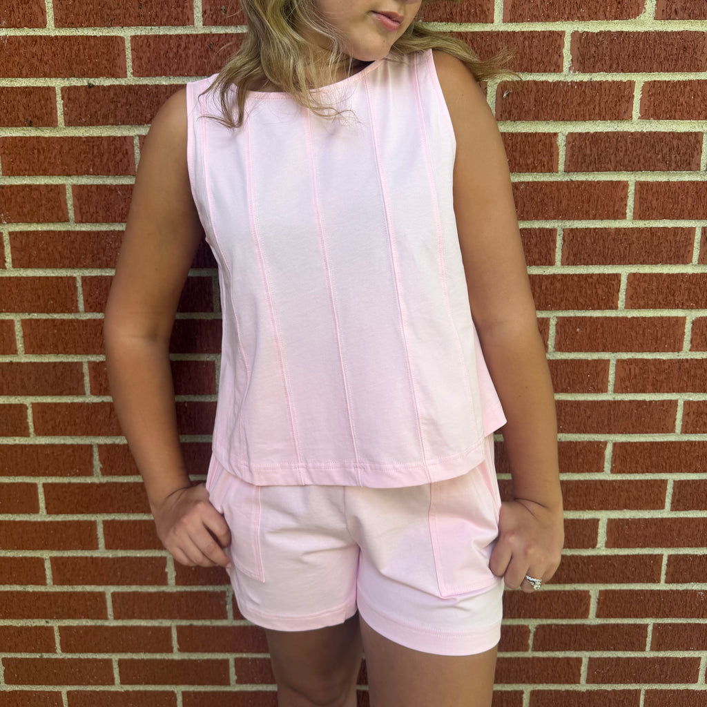 Pink Two Piece Set